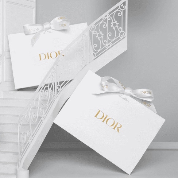 Dior Handbags - 2 x Dior white small gift bag